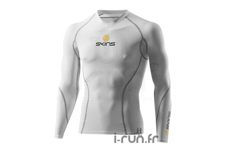 Skins Tee Shirt L/S Sport Mens 