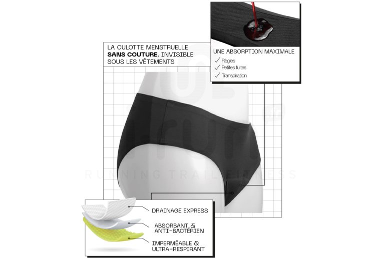 Smoon Menstrual panties Art�mis Flower - Heavy flow