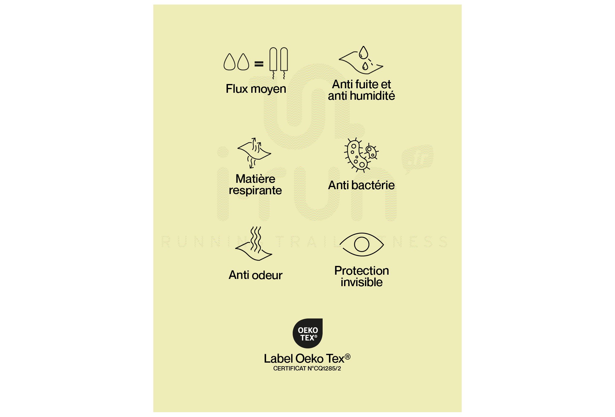 Smoon Medium flow - Short menstrual
