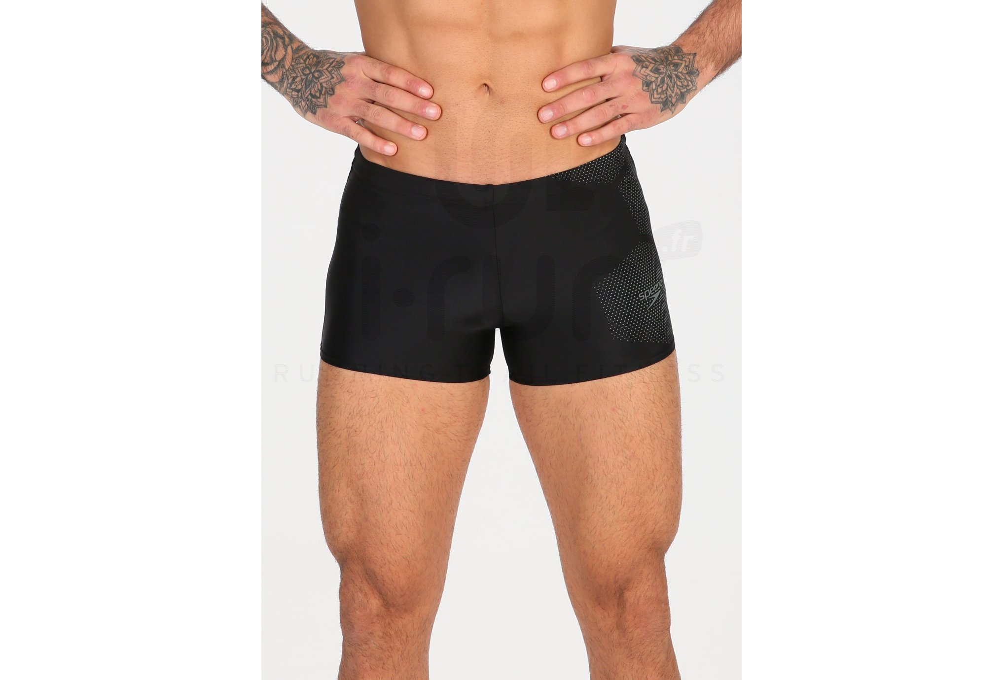 Speedo ba�ador tipo b�xer Hexagonal Tech Placement Aquashort