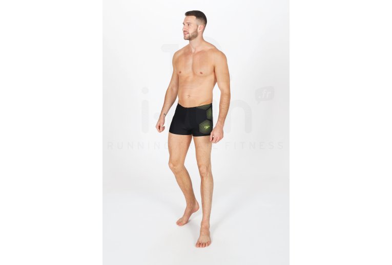 Speedo Aquashort Hexagonal Tech Placement Herren