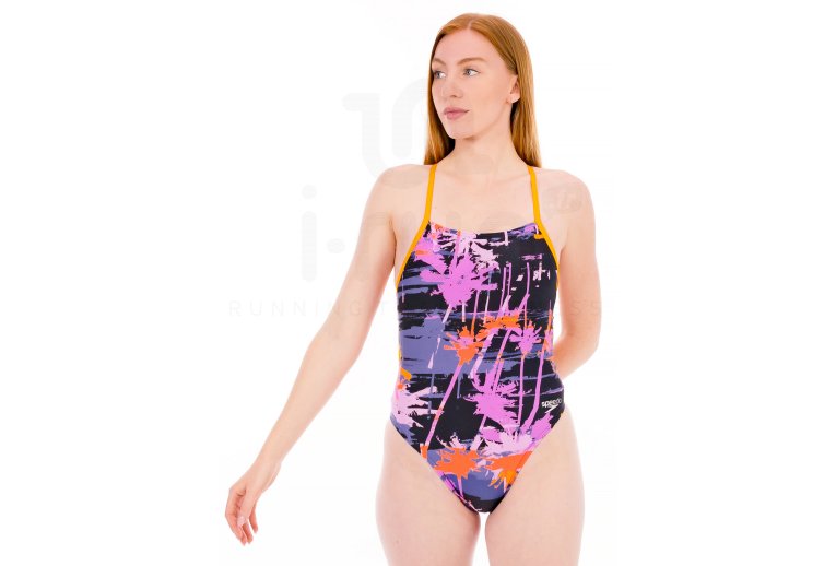 Speedo Club Training Allover Digital Damen