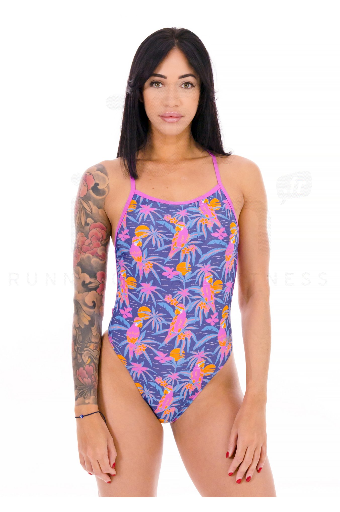 Speedo Club Training Allover V-Back