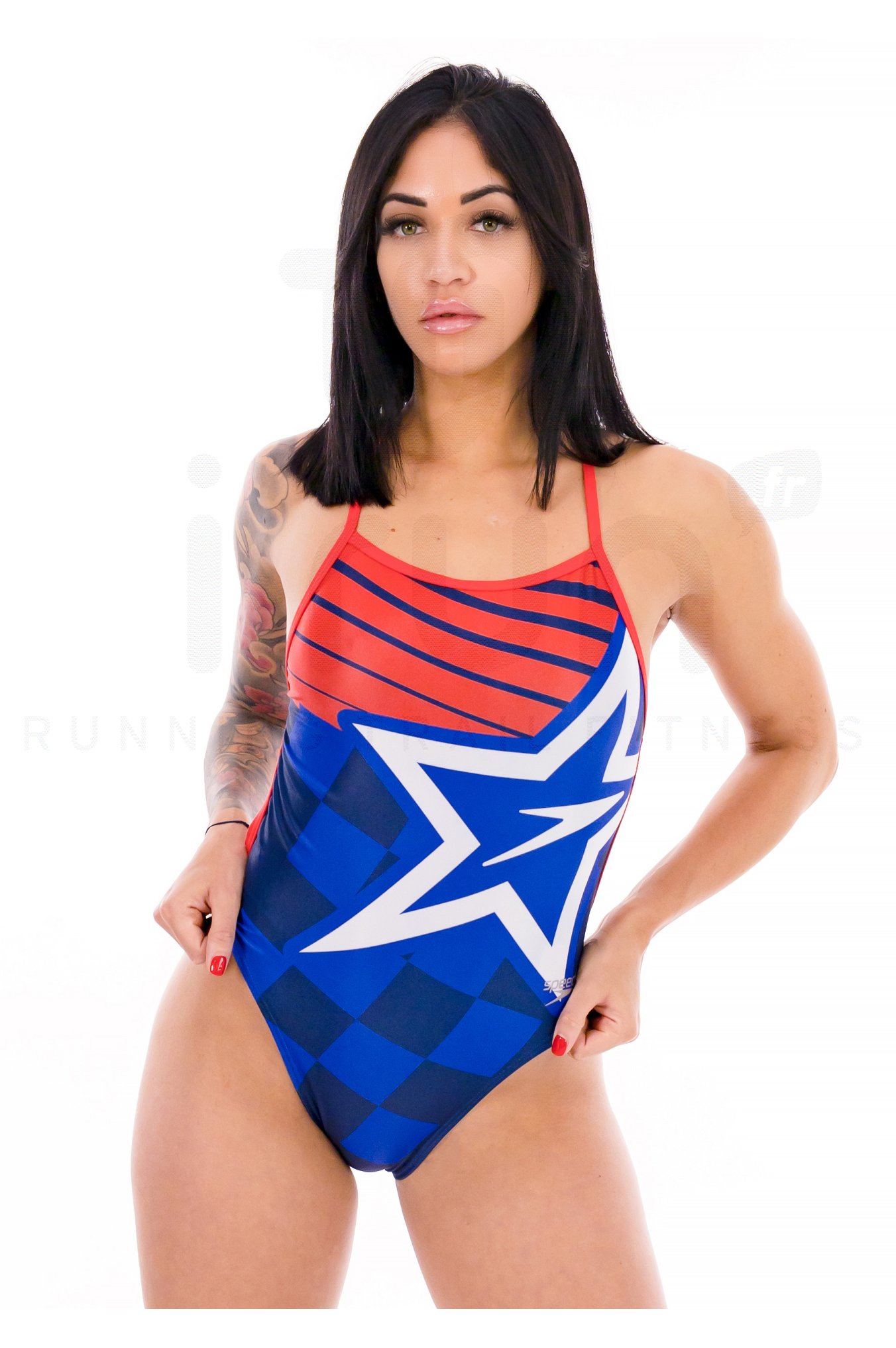 Speedo Club Training Placement Digital W 