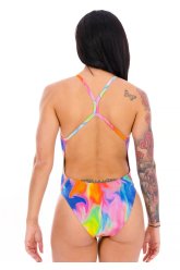 Speedo Costas em V impresso