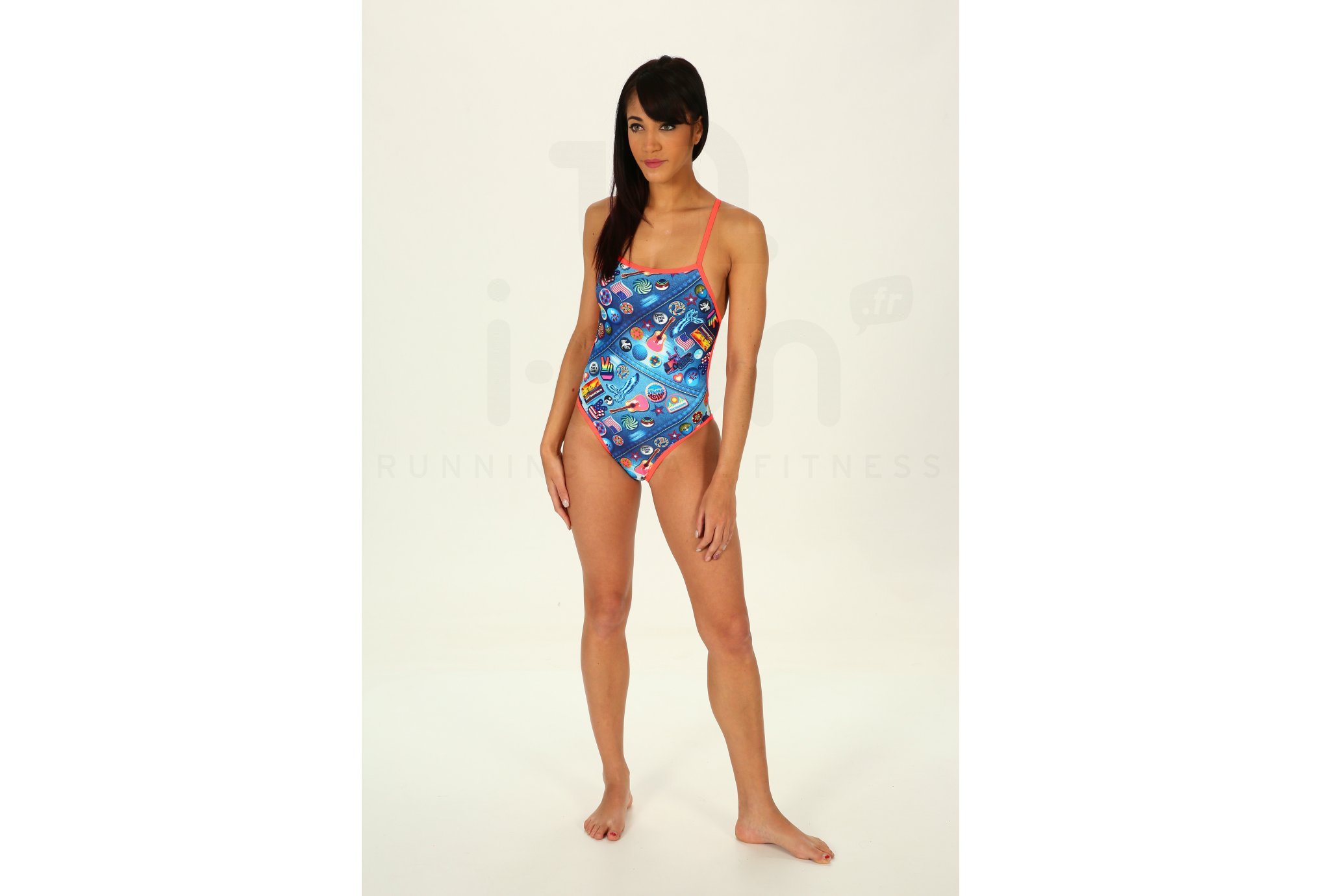 Speedo traje de ba�o Retro Pop Cross Tieback