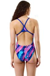 Speedo Solid Turnback Printed