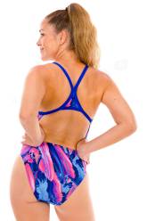 Speedo Solid Turnback Gedrukt