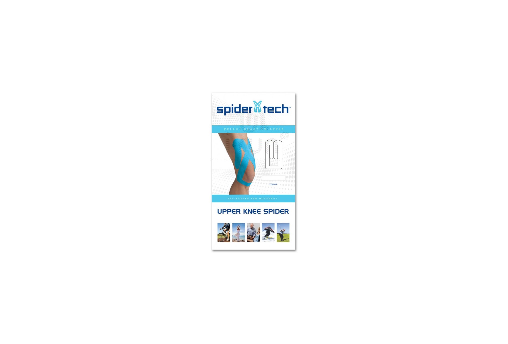 SpiderTech Vendaje Neuromuscular Rodilla