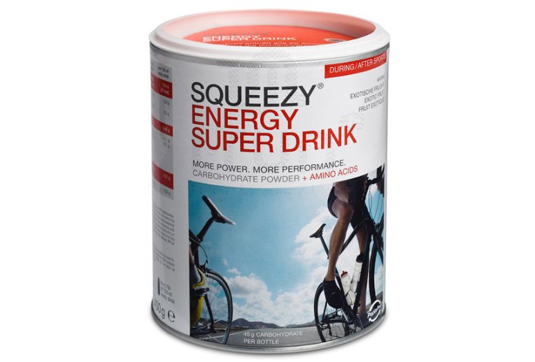 Squeezy Poudre Energy Super Drink Citron Yaourt 400 Gr 