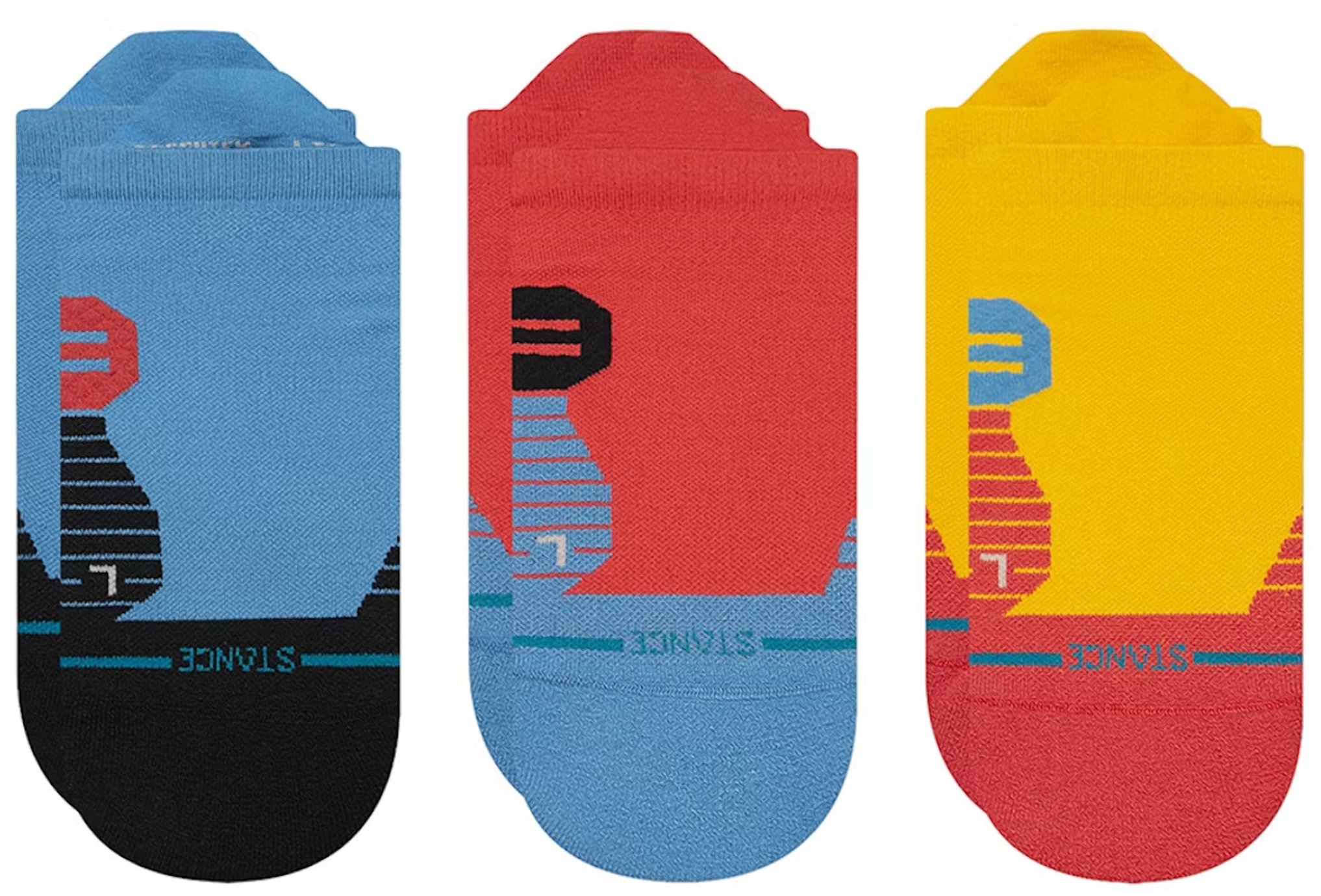 Stance 3 paires Mixed Tab Chaussettes