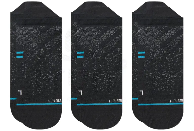 3 paires Run Light Tab