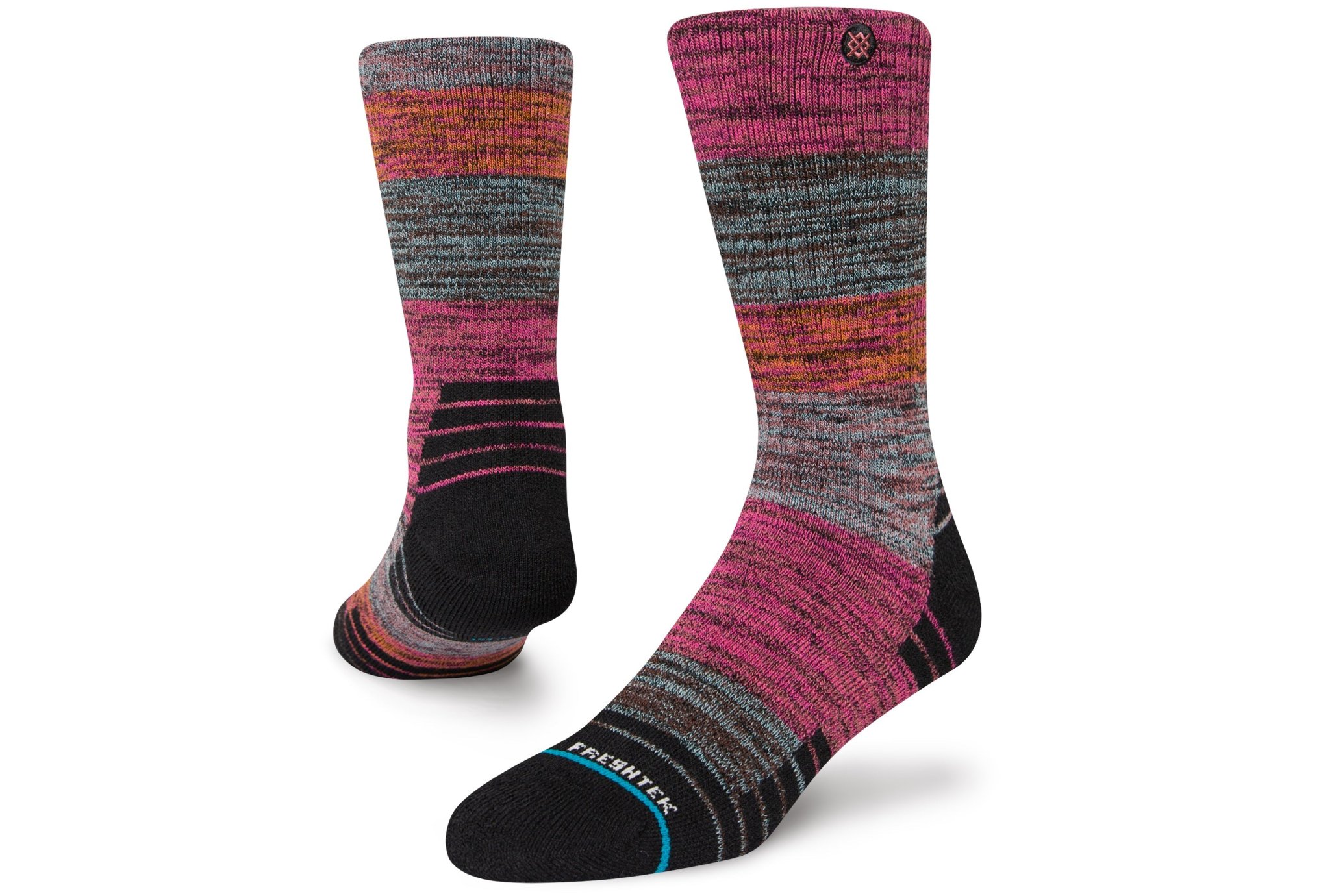 Stance Crossing Paths Crew Chaussettes