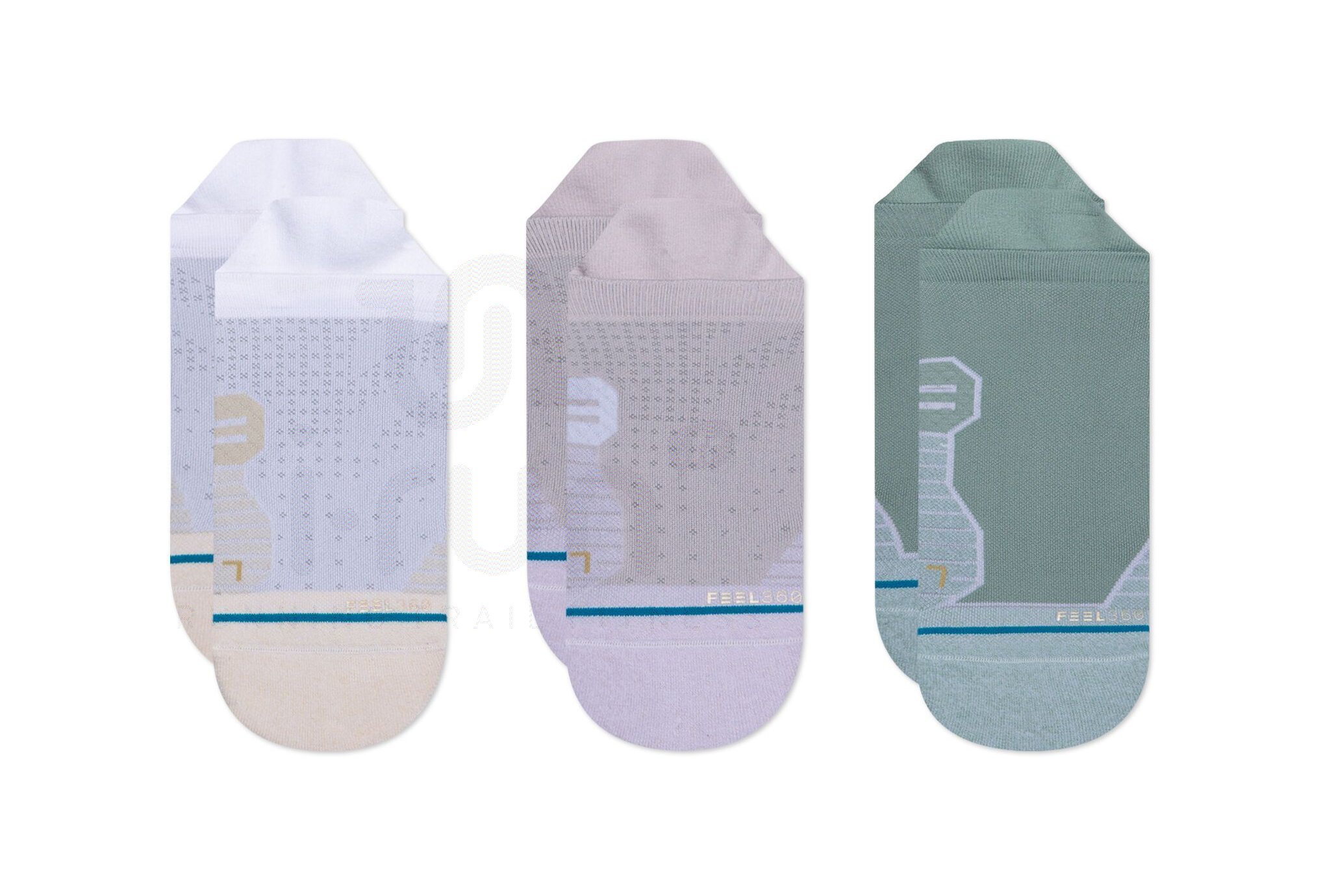 Stance Satz mit 3 Paaren Run Vertical Tab Damen