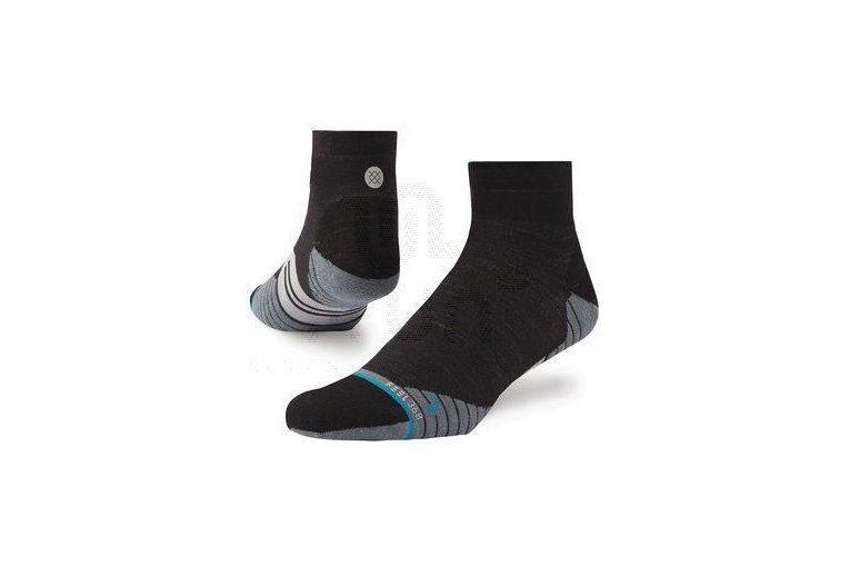 Stance Run Uncommon Solids Wool QTR M 