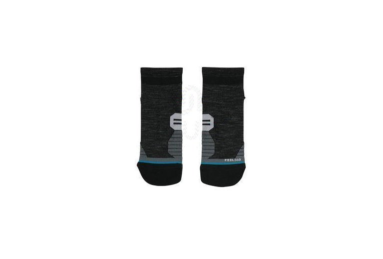 Stance Run Uncommon Solids Wool QTR M 