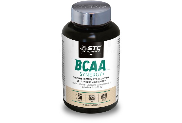 STC Nutrition BCAA Synergy+ 120 g�lules - 100% Vegan 