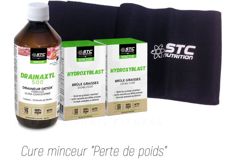 STC Nutrition Cure minceur et ceinture de sudation offerte 