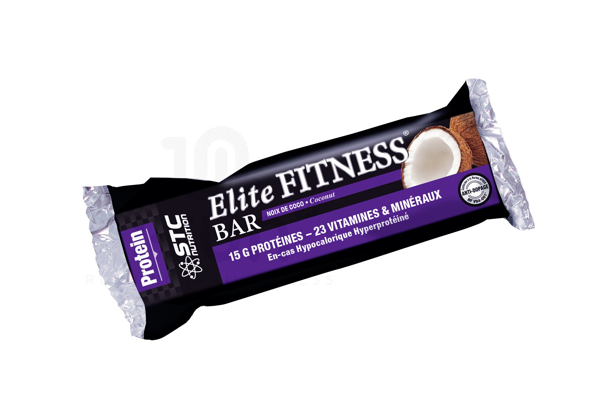 STC Nutrition Estuche de 5 barras energ�ticas Elite Fitness Nuez de coco