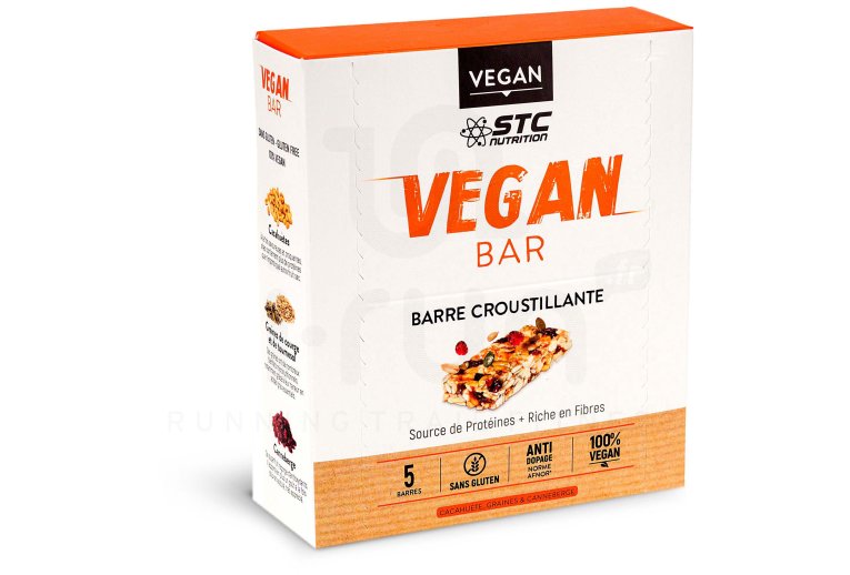 STC Nutrition Etui de 5 barres Vegan Bar 