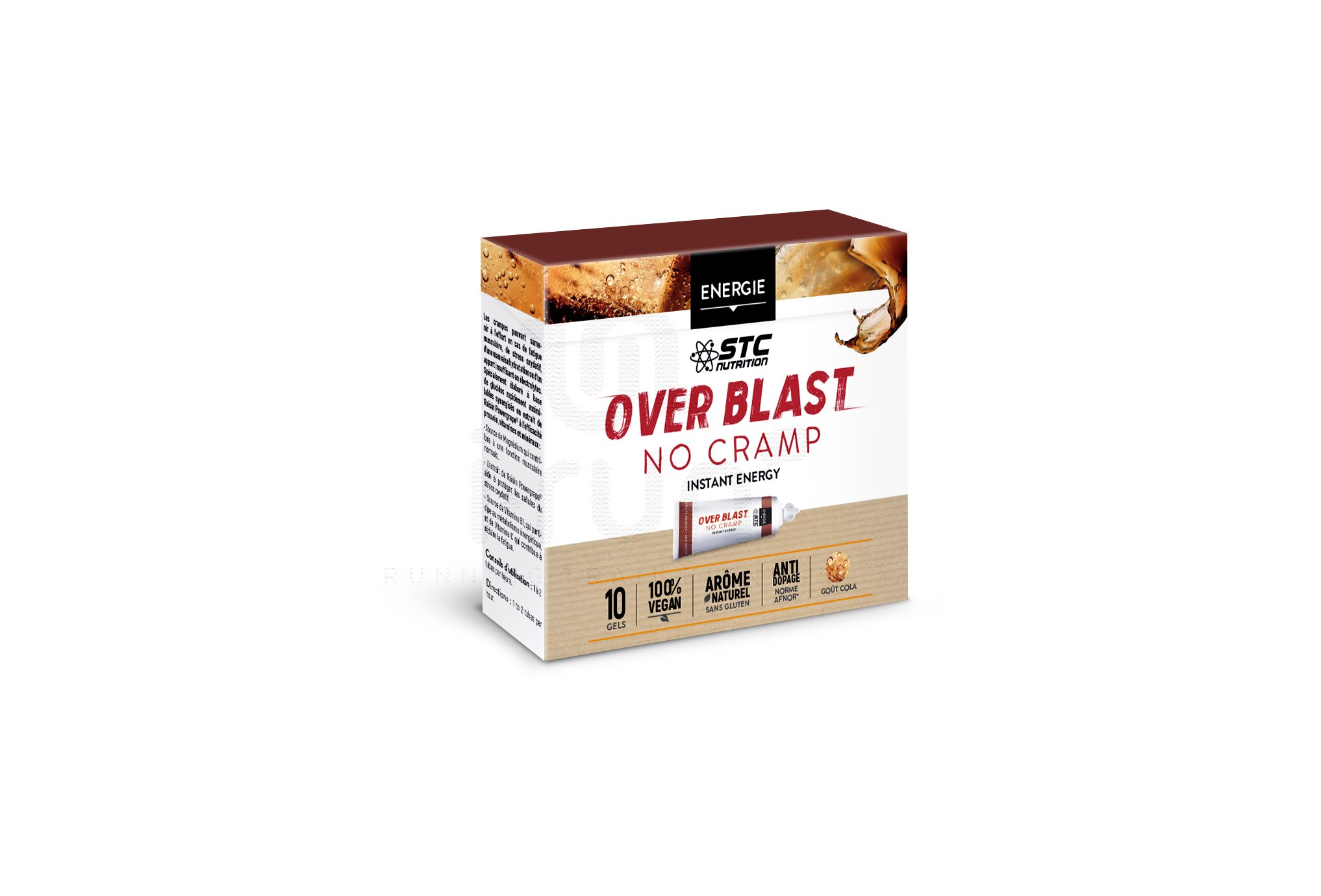 STC Nutrition Etui Gels Over Blast No Cramp - Cola