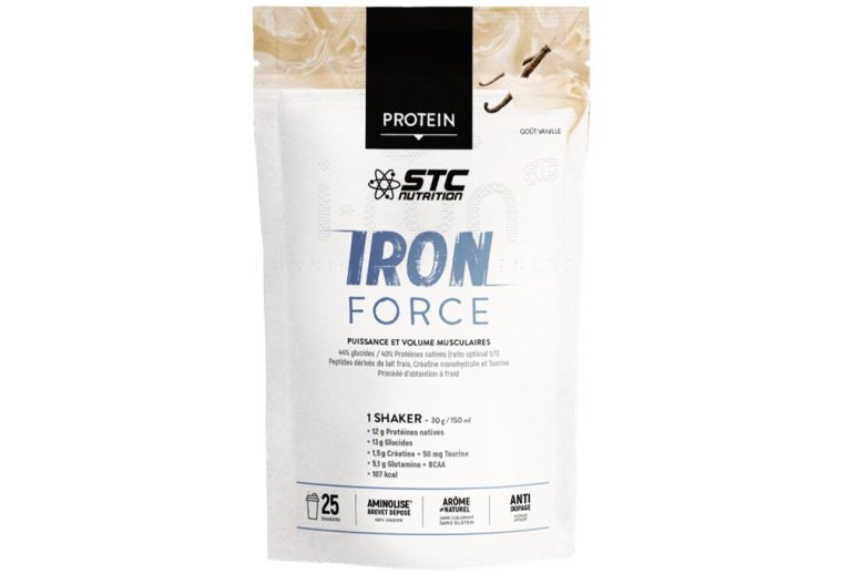 STC Nutrition Iron Force Protein 750 gr - vanille 