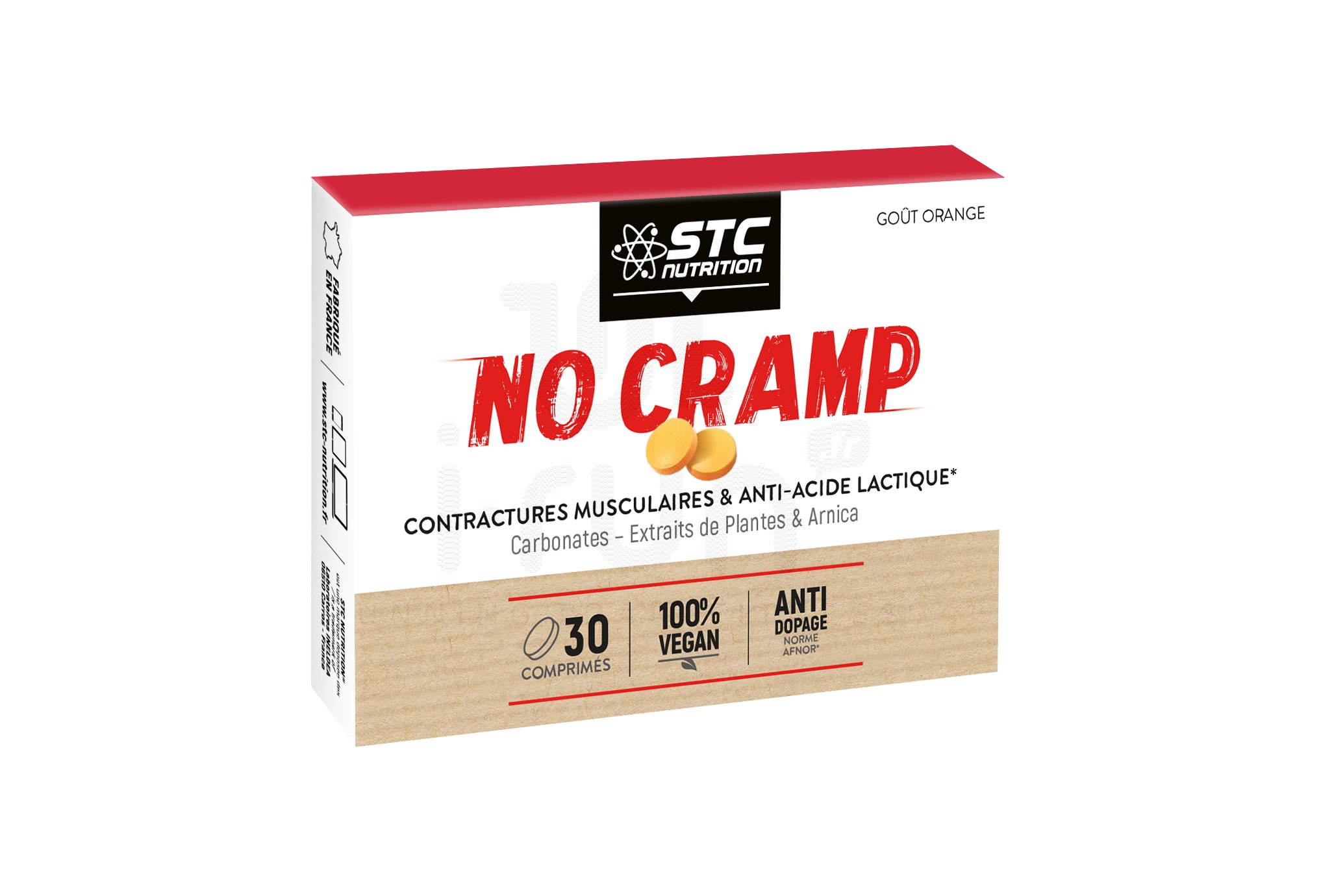 STC Nutrition No Cramp 30 Comprim�s - 100% Vegan