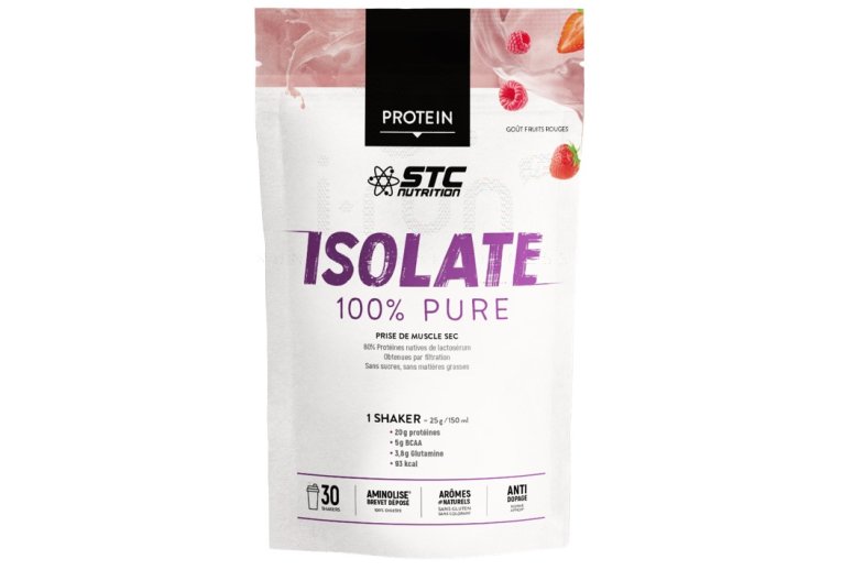 STC Nutrition Premium Isolate 750 g - Fruits rouges 