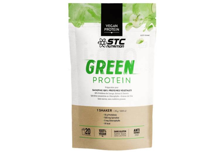 STC Nutrition Smoothie Green Protein 500g - Pomme 