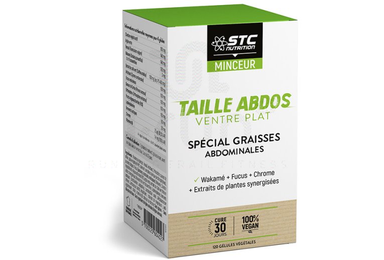 STC Nutrition Taille Abdos Ventre Plat Vegan 120 g�lules 