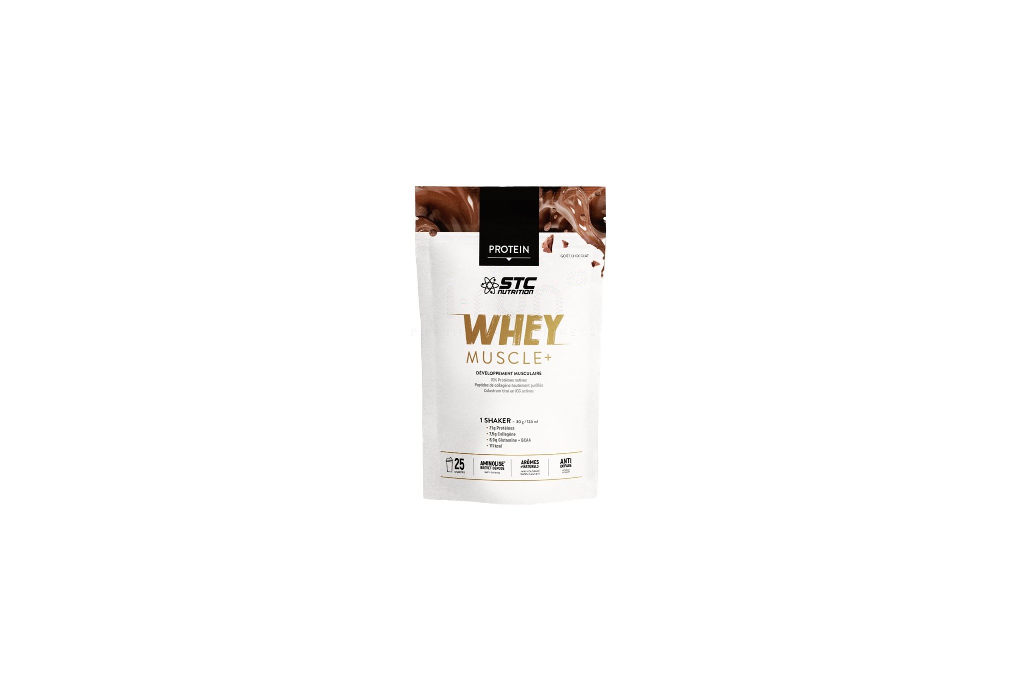 STC Nutrition Whey Muscle+ 750 g - Chocolat