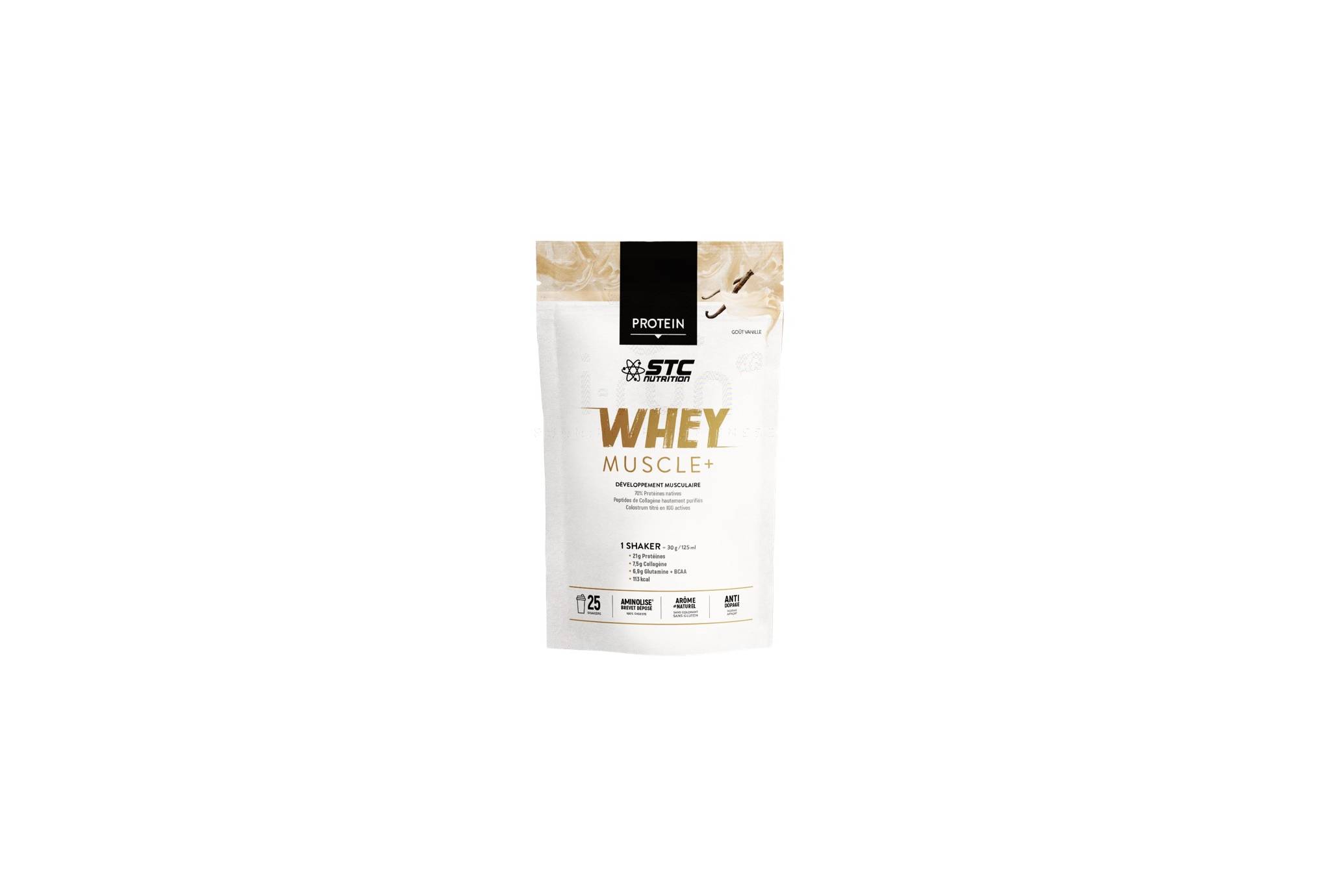 STC Nutrition Whey Muscle+ 750g - Vanille