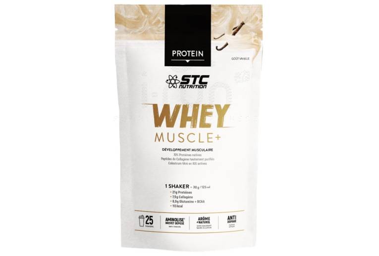 STC Nutrition Whey Muscle+ 750g - Vanille 