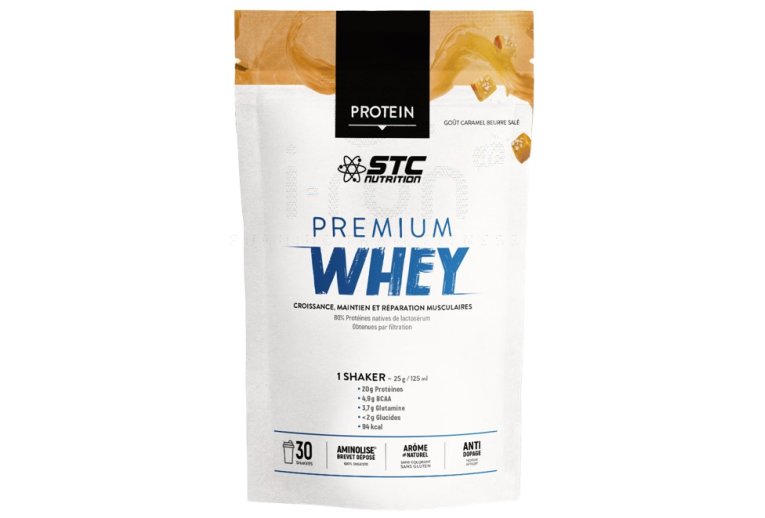 STC Nutrition Whey Pure Premium Protein caramel beurre sal� 750 g