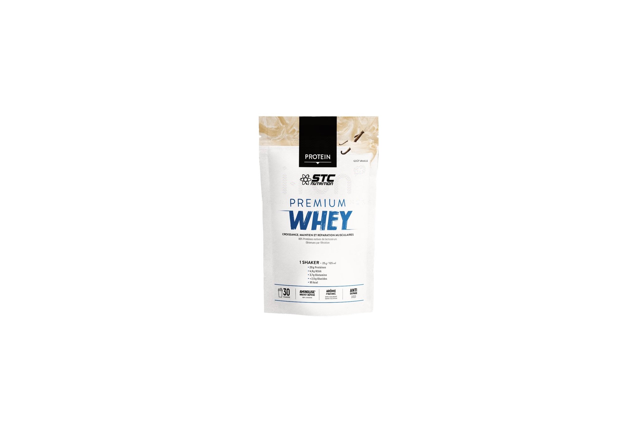 STC Nutrition Whey Pure Premium Protein vanille 750 g