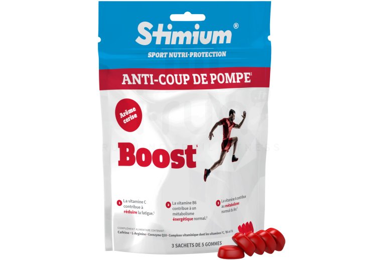 Stimium Gommes Boost - Cerise 
