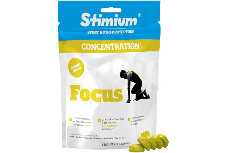 Stimium Gommes Focus - Citron 