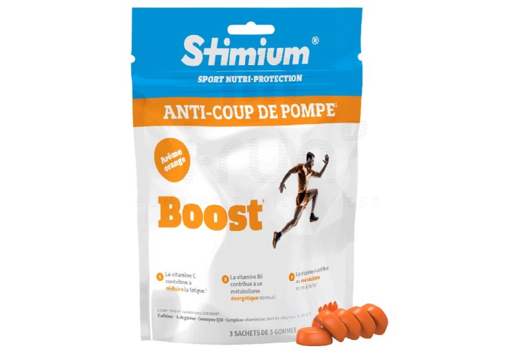 Stimium Pack 4 sachets Gommes Boost - Orange 