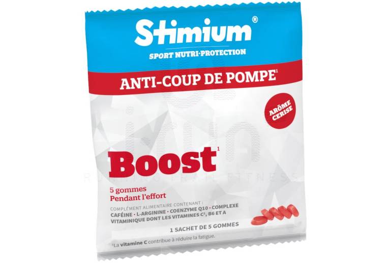 Stimium Pack 40 sachets Gommes Boost - Cerise 