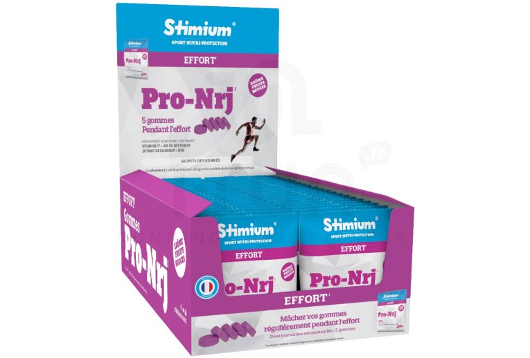 Stimium Pack 40 sachets Gommes Pro-Nrj - Fruits rouges 