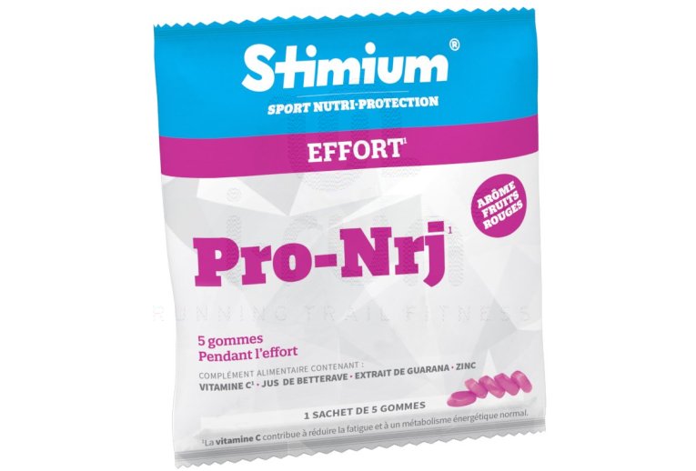 Stimium Pack 40 sachets Gommes Pro-Nrj - Fruits rouges 