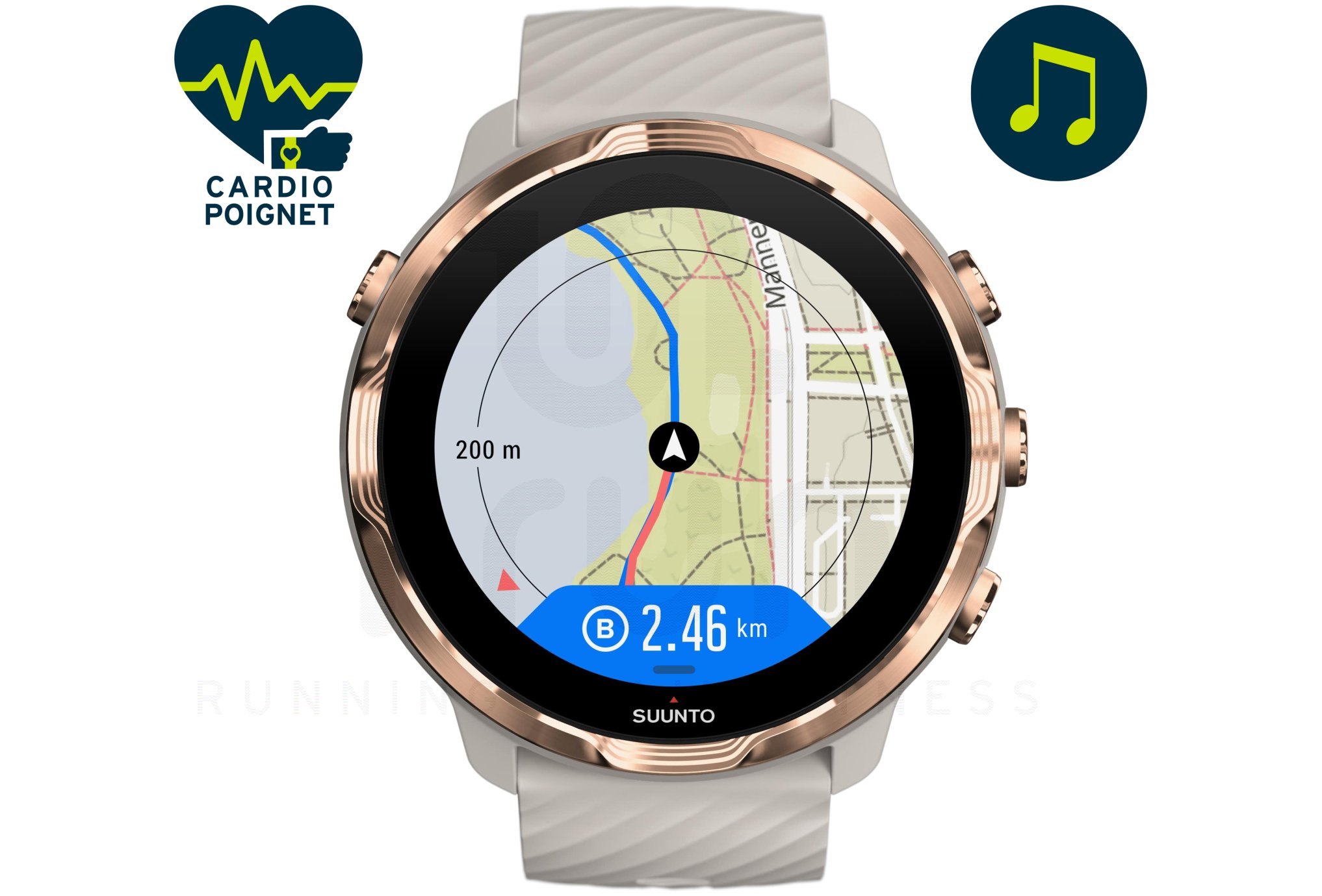 Suunto 7 Sandstone Rosegold
