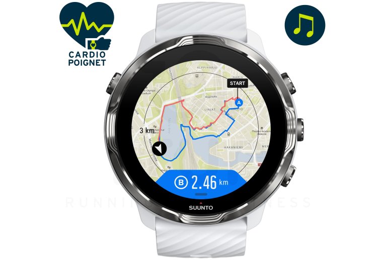 Suunto 7 White Burgundy