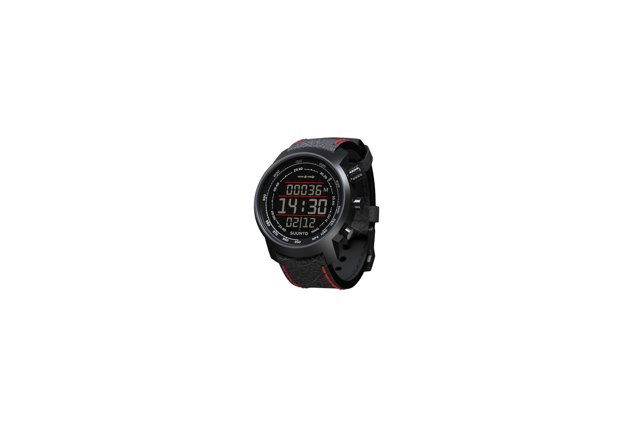 Suunto Elementum Terra Black Red Leather