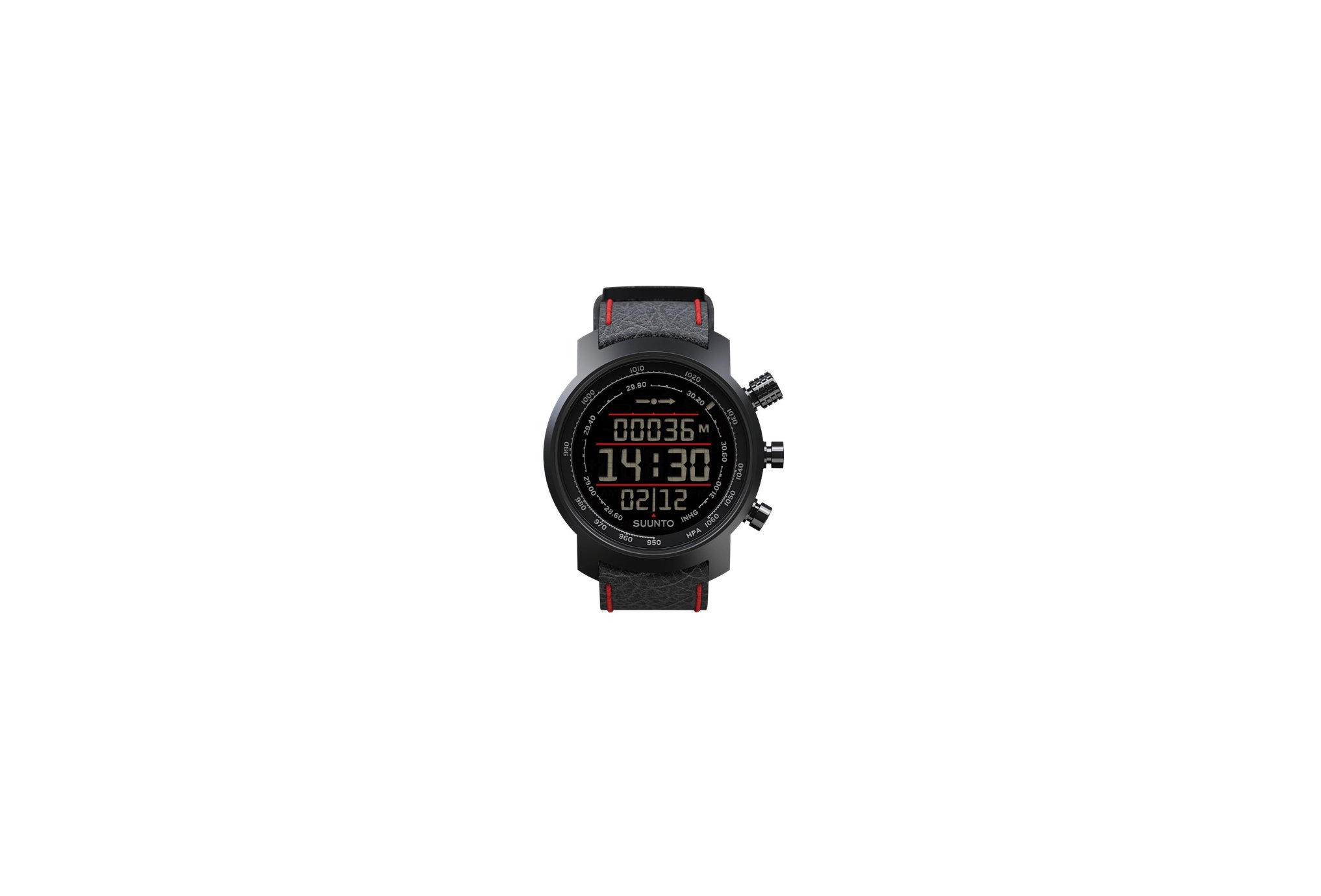 Suunto Elementum Terra Black Red Leather