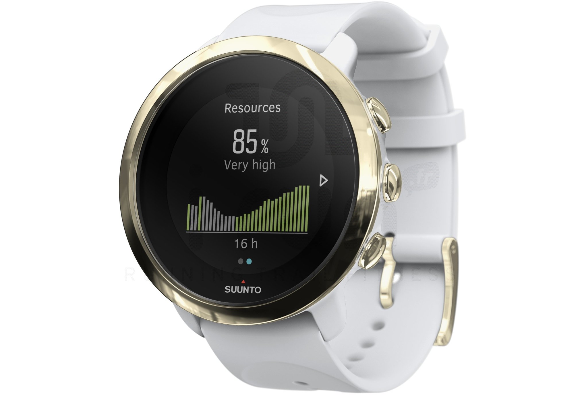 Suunto Pack 3 Fitness Gold + bracelet White Gold offert 
