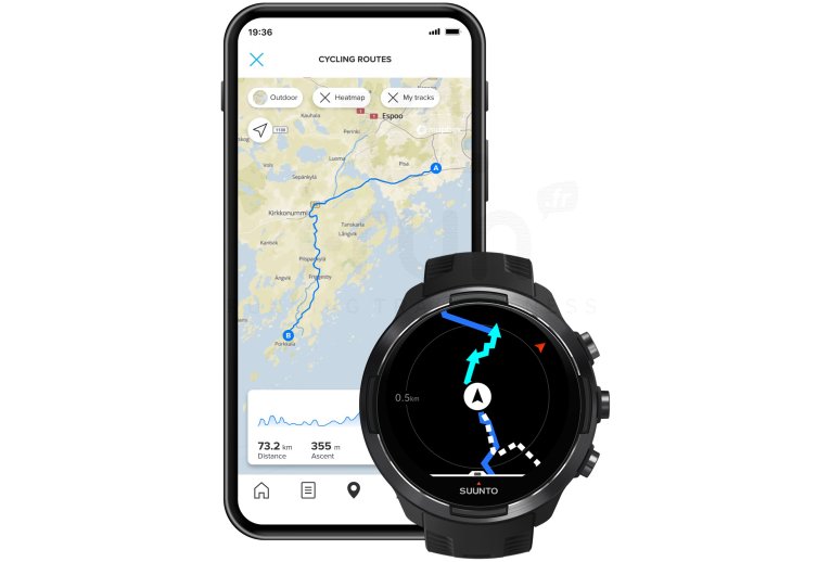 Suunto Pack 9 Baro Black et livre de Kilian Jornet Offert 