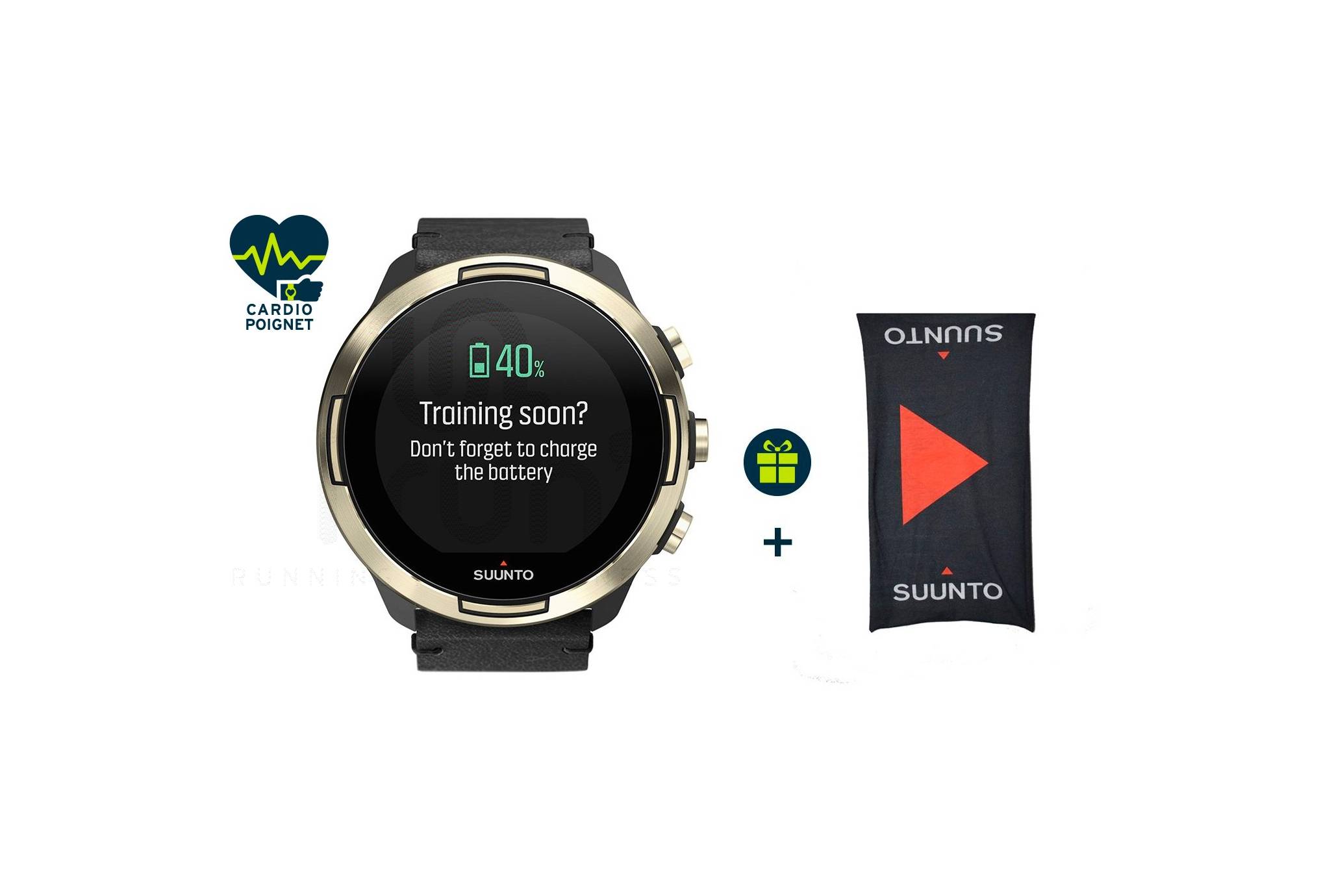 Suunto 9 Baro Gold Leather edici�n especial+Buff de regalo