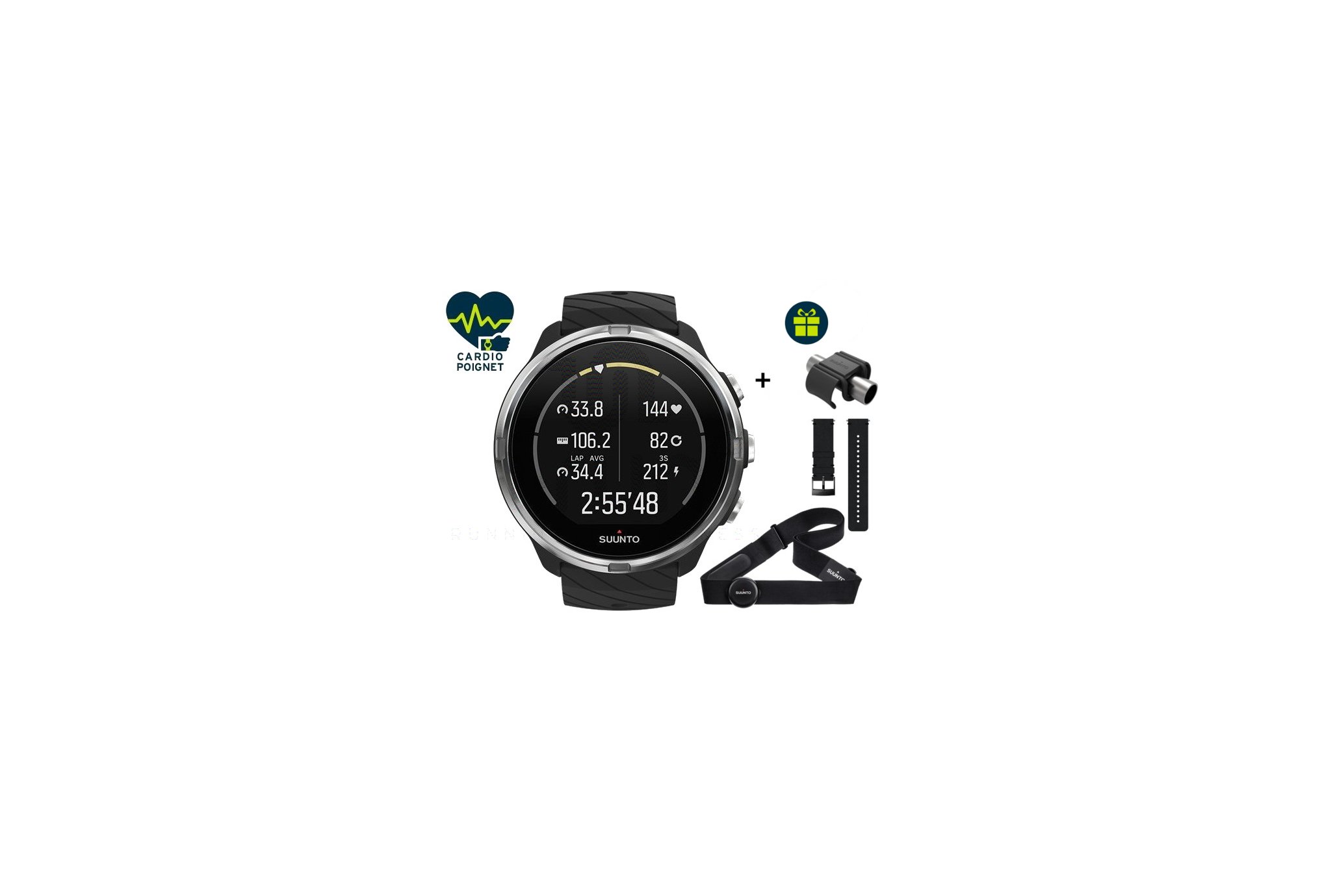 Suunto Pack 9 Black Triatl�n