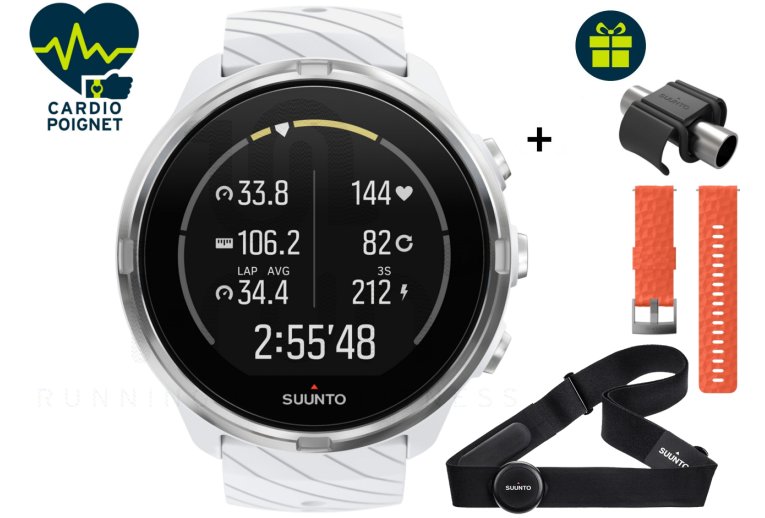 Suunto Pack 9 White Triathlon 